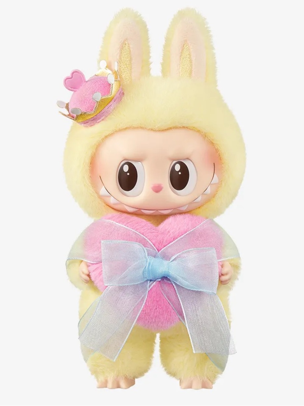 Pop Mart "Let's Checkmate" Yellow Queen Plush Figure